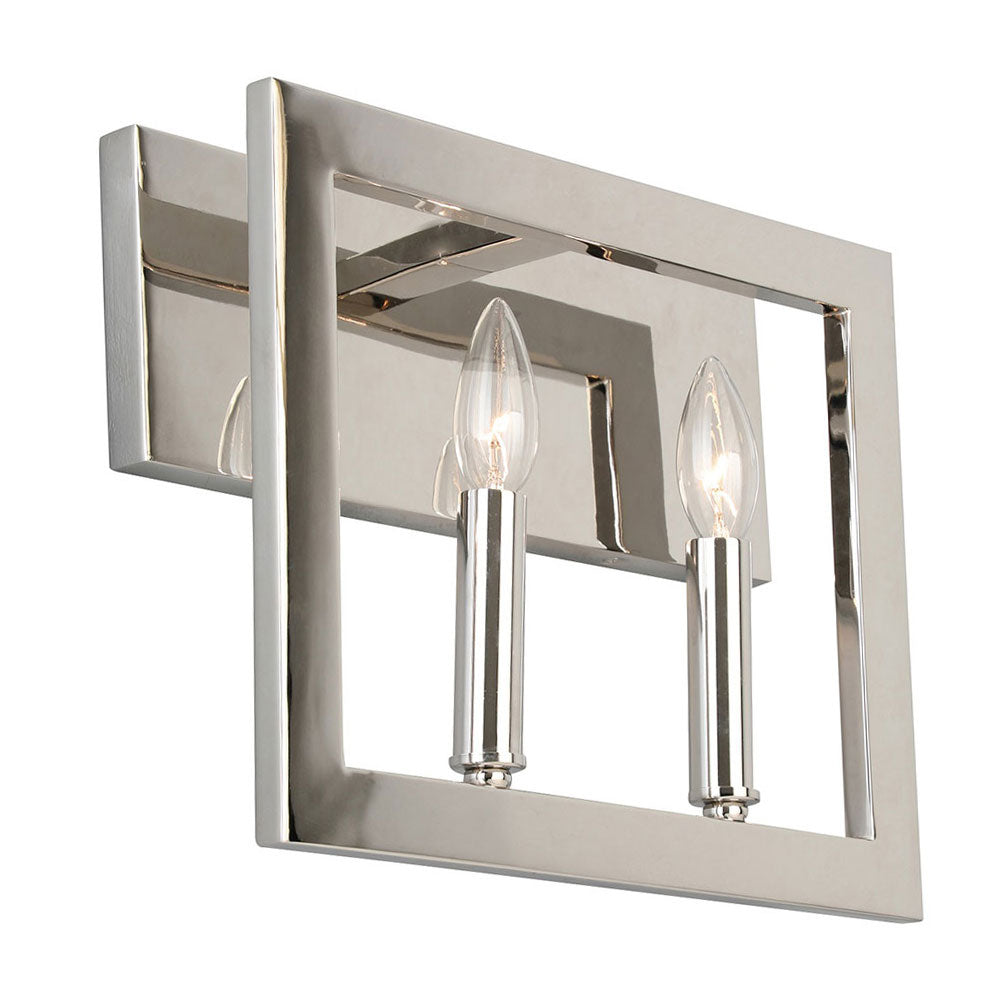 Eglo Canada - Two Light Bath/Vanity - Jordan - Satin Nickel- Union Lighting Luminaires Decor