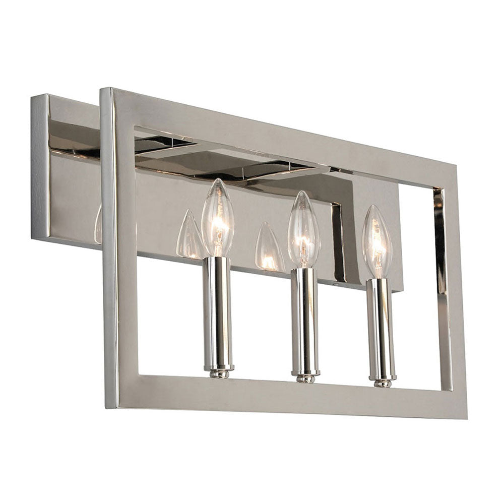 Eglo Canada - Three Light Bath/Vanity - Jordan - Satin Nickel- Union Lighting Luminaires Decor