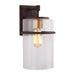 Eglo Canada - One Light Outdoor Wall Mount - Brandel - Rust/Gold- Union Lighting Luminaires Decor