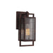 Eglo Canada - One Light Outdoor Wall Mount - Garraux - Rust- Union Lighting Luminaires Decor