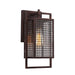 Eglo Canada - One Light Outdoor Wall Mount - Garraux - Rust- Union Lighting Luminaires Decor