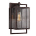 Eglo Canada - One Light Outdoor Wall Mount - Garraux - Rust- Union Lighting Luminaires Decor