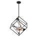 Eglo Canada - Four Light Pendant - Corrietes - Matte Black- Union Lighting Luminaires Decor