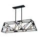 Eglo Canada - Five Light Pendant - Corrietes - Matte Black- Union Lighting Luminaires Decor