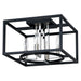 Eglo Canada - Four Light Ceiling Mount - Mundazo - Black And Chrome- Union Lighting Luminaires Decor