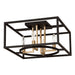 Eglo Canada - Four Light Ceiling Mount - Mundazo - Black And Brushed Gold- Union Lighting Luminaires Decor