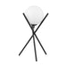 Eglo Canada - One Light Table Lamp - Salvezinas - Matte Black- Union Lighting Luminaires Decor