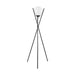 Eglo Canada - One Light Floor Lamp - Salvezinas - Matte Black- Union Lighting Luminaires Decor