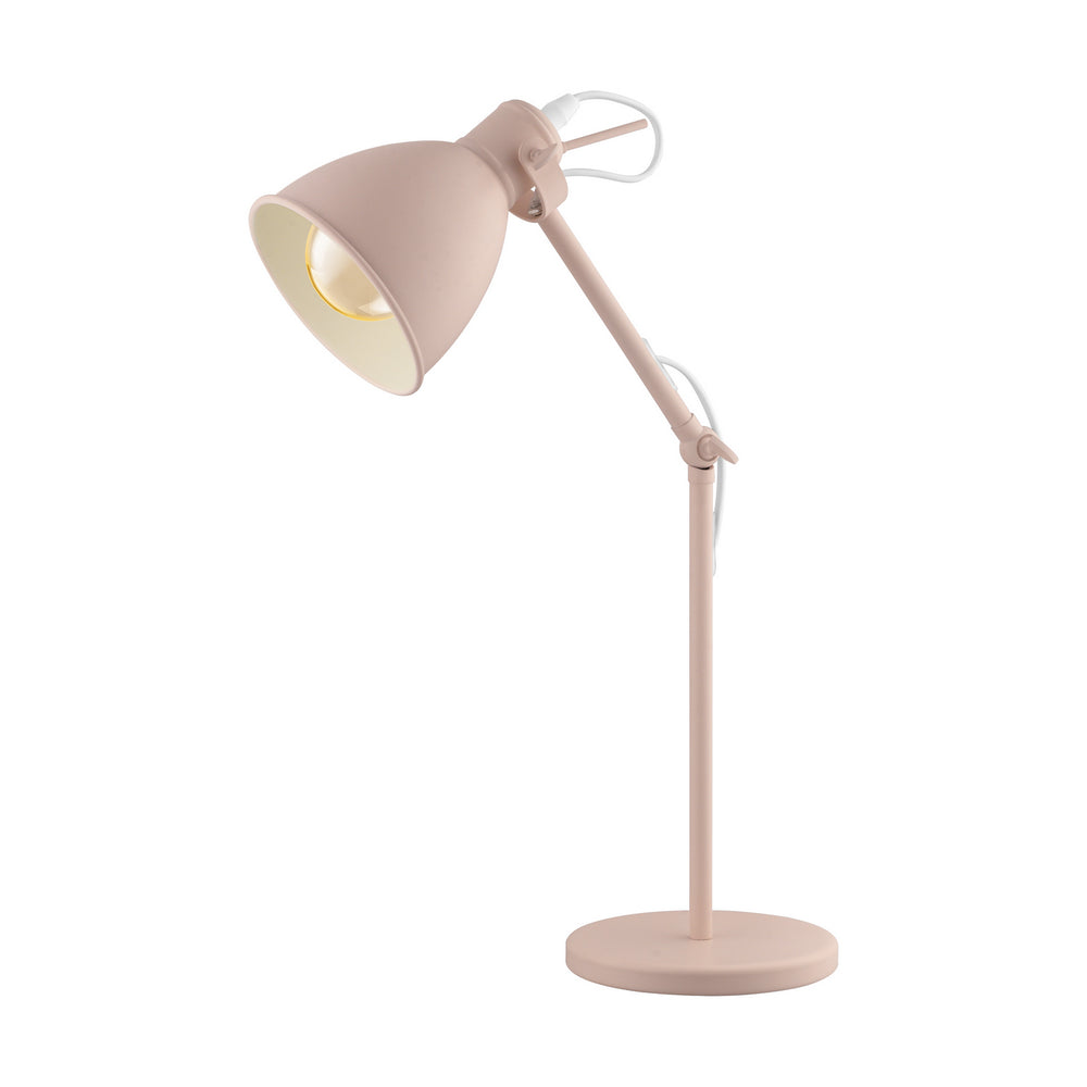 Eglo Canada - One Light Table Lamp - Priddy - Pastel Apricot- Union Lighting Luminaires Decor