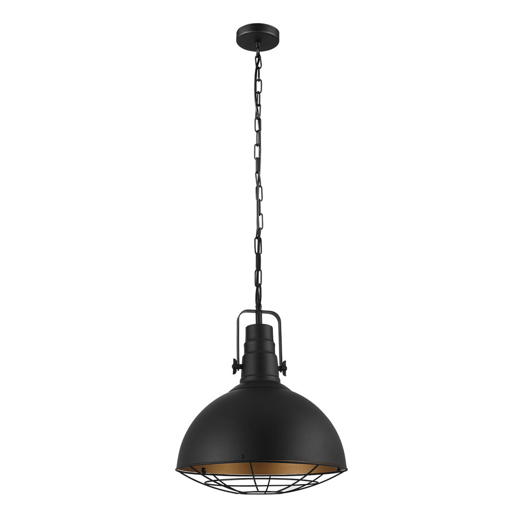 Eglo Canada - One Light Pendant - Cannington - Black- Union Lighting Luminaires Decor