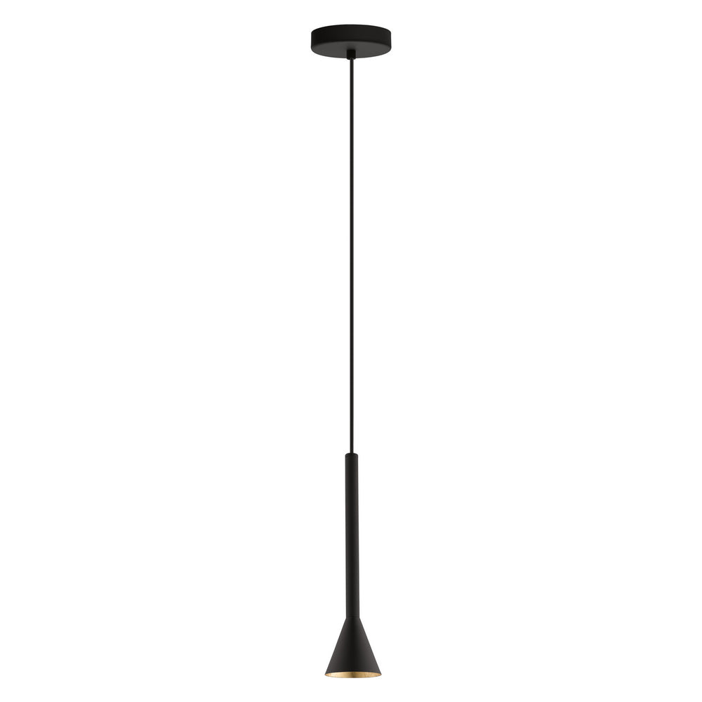 Eglo Canada - LED Pendant - Cortaderas - Matte Black- Union Lighting Luminaires Decor