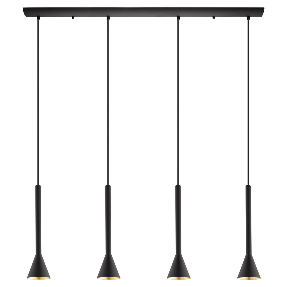 Eglo Canada - LED Pendant - Cortaderas - Matte Black- Union Lighting Luminaires Decor