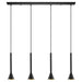 Eglo Canada - LED Pendant - Cortaderas - Matte Black- Union Lighting Luminaires Decor
