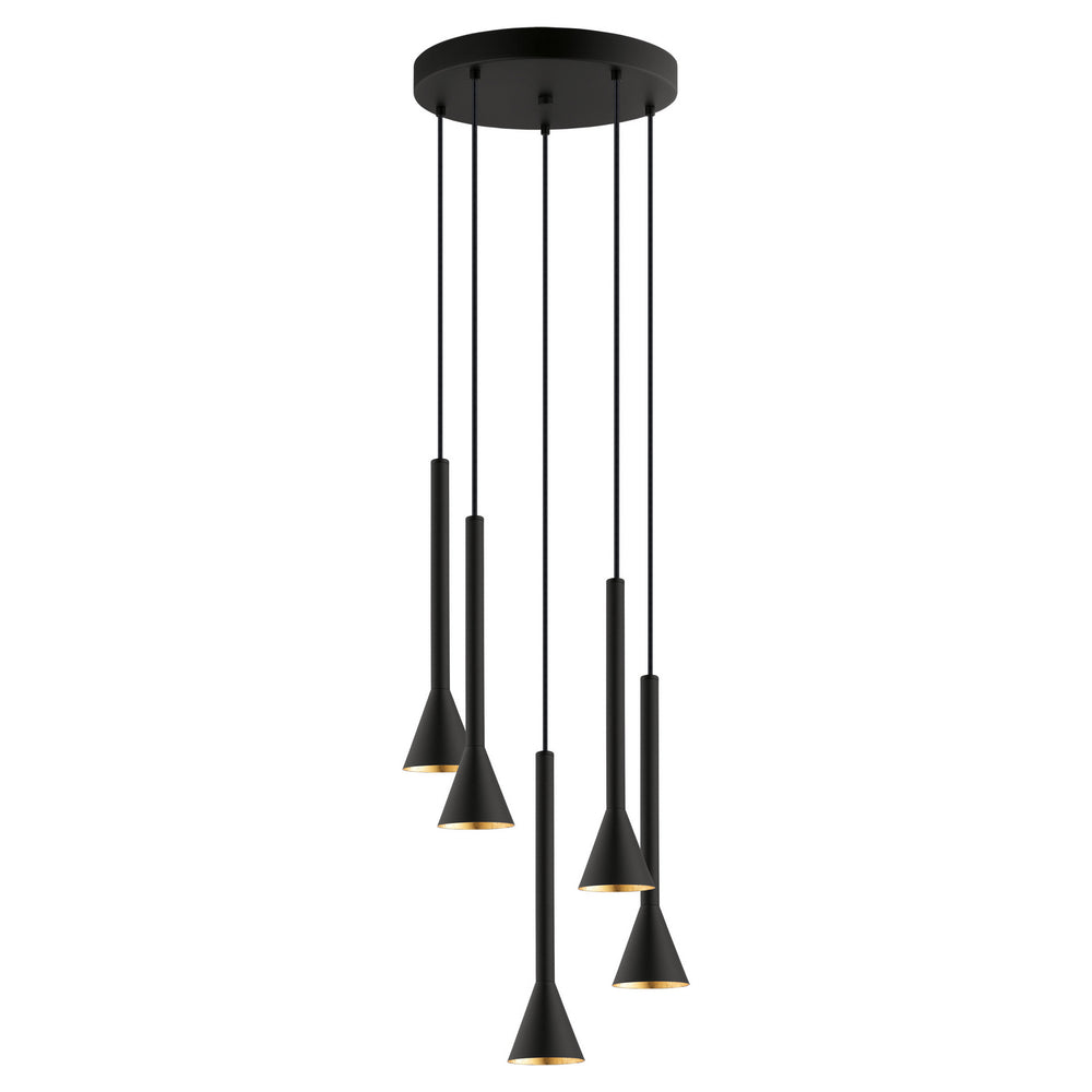 Eglo Canada - LED Pendant - Cortaderas - Matte Black- Union Lighting Luminaires Decor