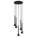 Eglo Canada - LED Pendant - Cortaderas - Matte Black- Union Lighting Luminaires Decor