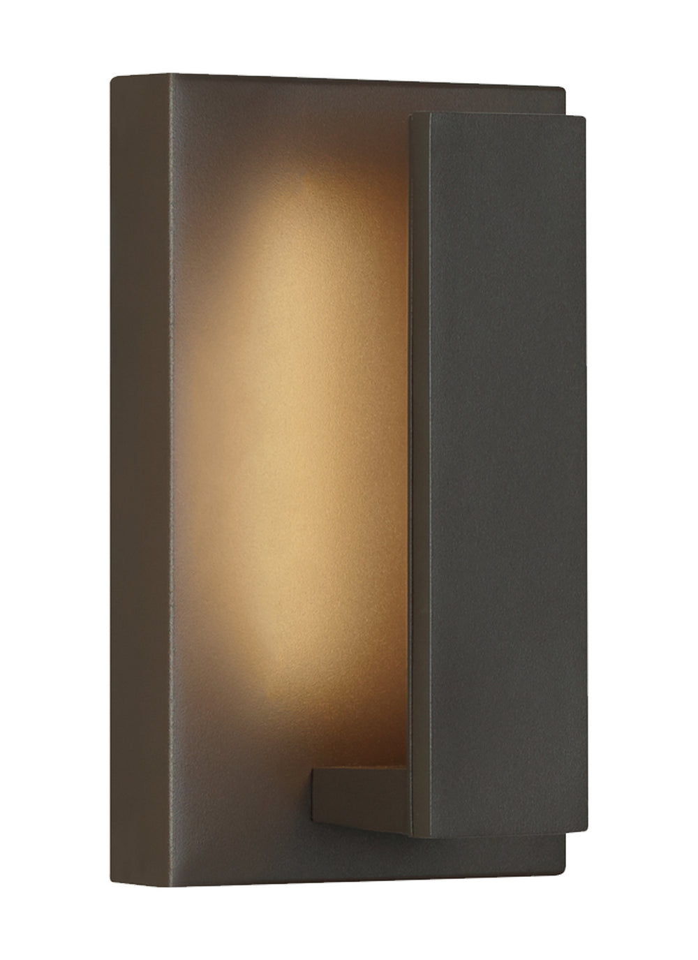 Visual Comfort Modern - LED Outdoor Wall Mount - Nate - Bronze- Union Lighting Luminaires Decor