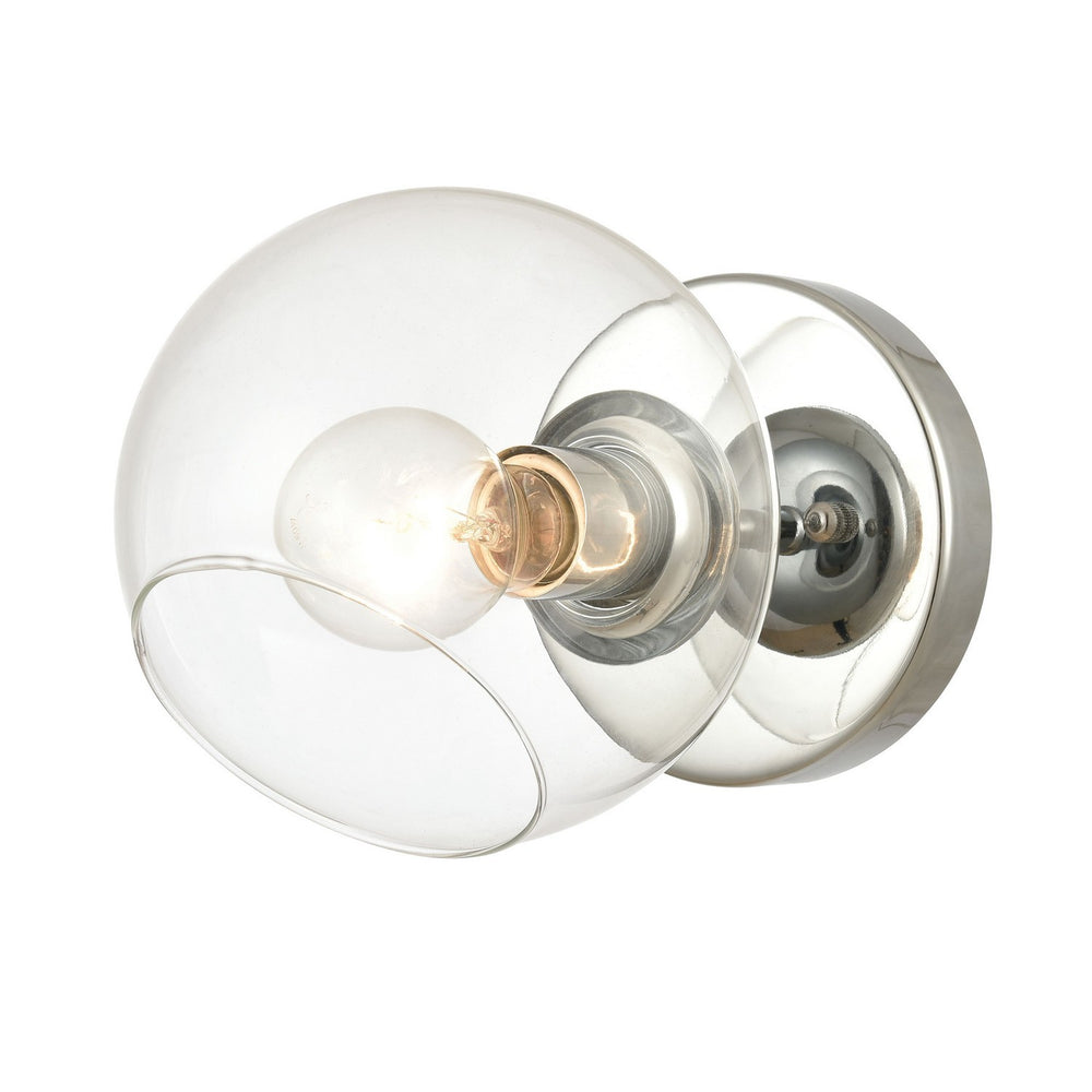 ELK Home - One Light Wall Sconce - Claro - Polished Chrome- Union Lighting Luminaires Decor