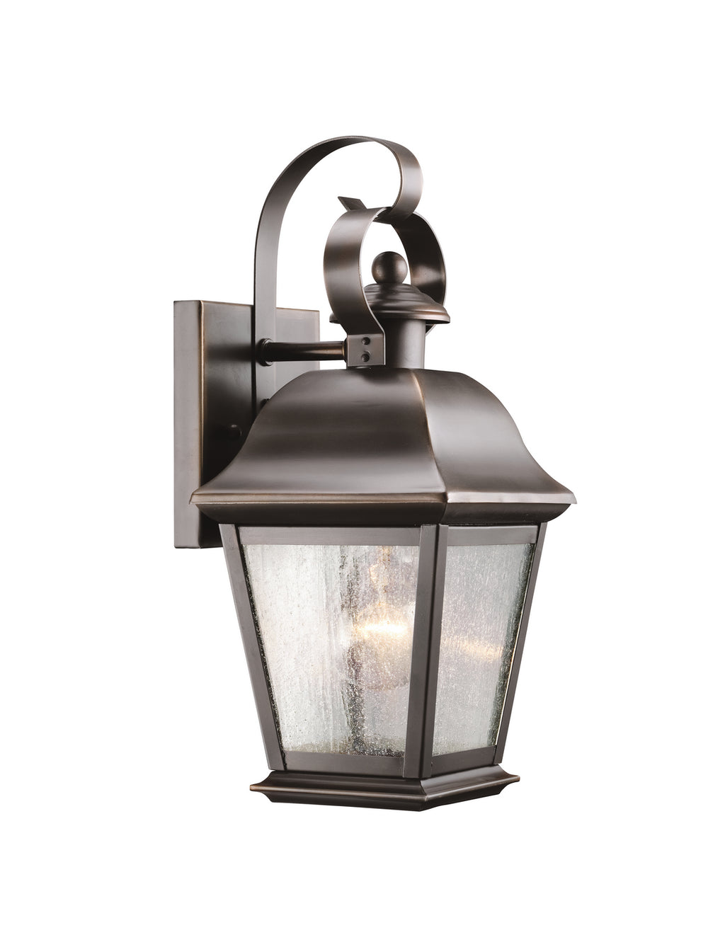Kichler Canada - One Light Outdoor Wall Mount - Mount Vernon - Olde Bronze- Union Lighting Luminaires Decor