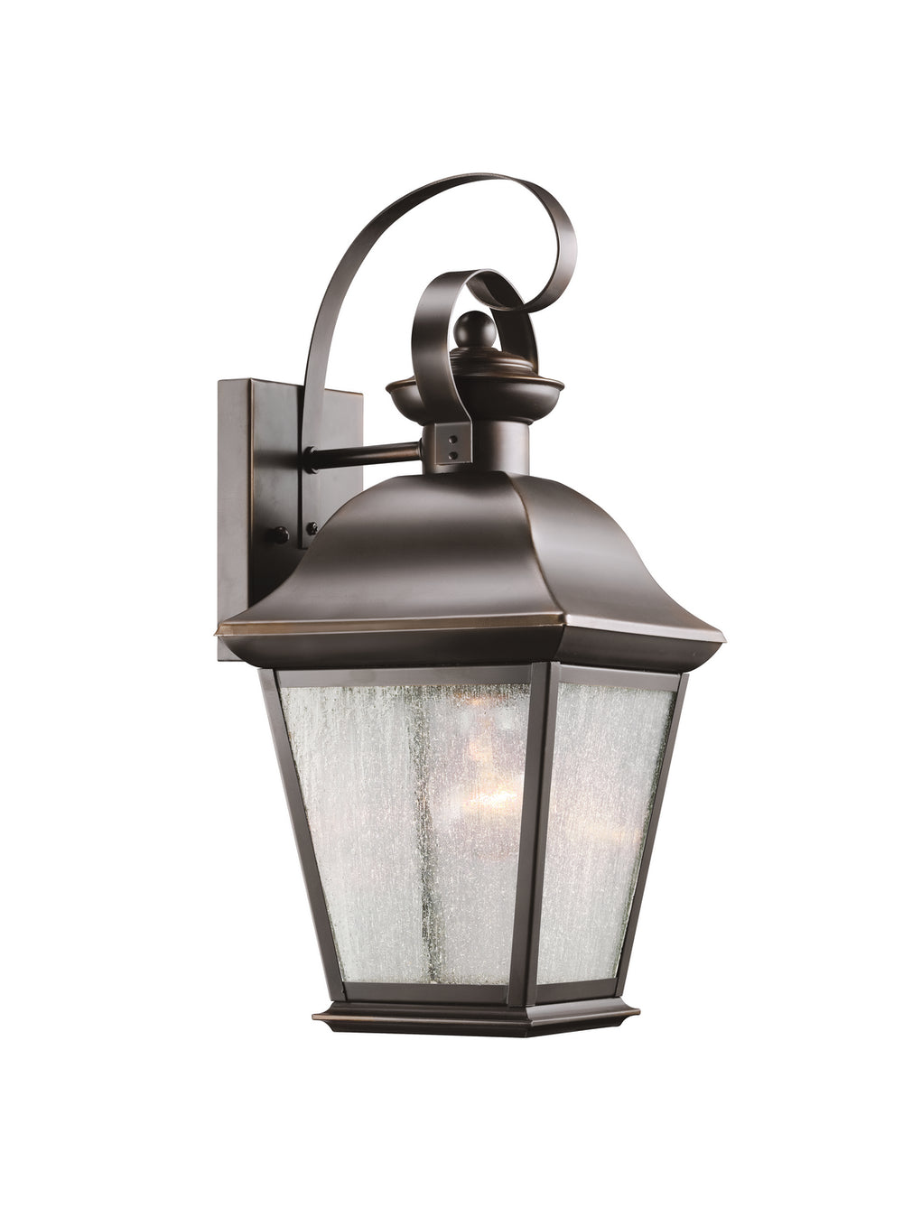 Kichler Canada - One Light Outdoor Wall Mount - Mount Vernon - Olde Bronze- Union Lighting Luminaires Decor