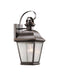 Kichler Canada - One Light Outdoor Wall Mount - Mount Vernon - Olde Bronze- Union Lighting Luminaires Decor