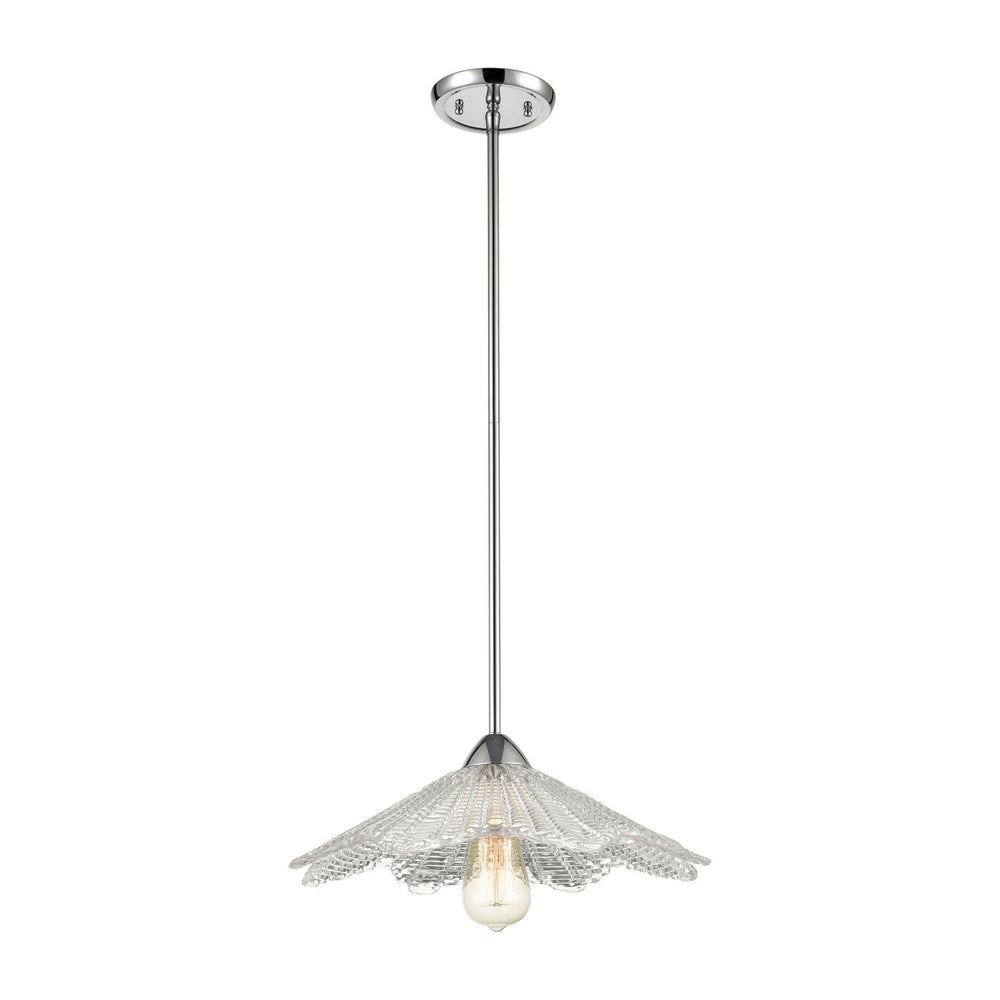 ELK Home - One Light Pendant - Radiance - Polished Chrome- Union Lighting Luminaires Decor