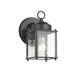 Kichler Canada - One Light Outdoor Wall Mount - Black- Union Lighting Luminaires Decor