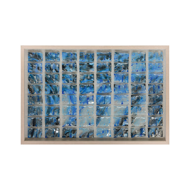 ELK Home - Wall Art - Glass Ocean - Bleached Wood, Mixed Media, Mixed Media- Union Lighting Luminaires Decor