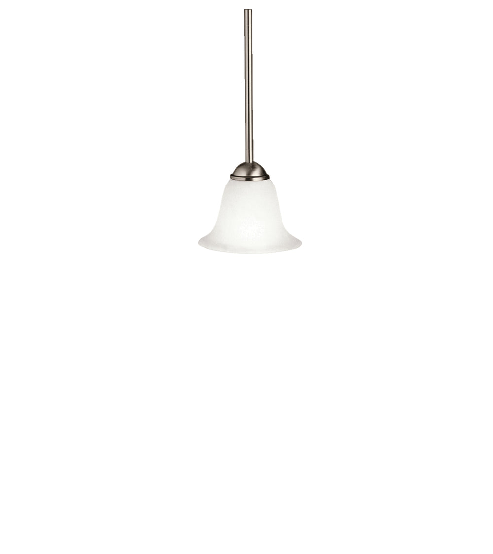 Kichler Canada - One Light Mini Pendant - Dover - Brushed Nickel- Union Lighting Luminaires Decor