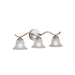 Kichler Canada - Three Light Bath - Dover - Brushed Nickel- Union Lighting Luminaires Decor