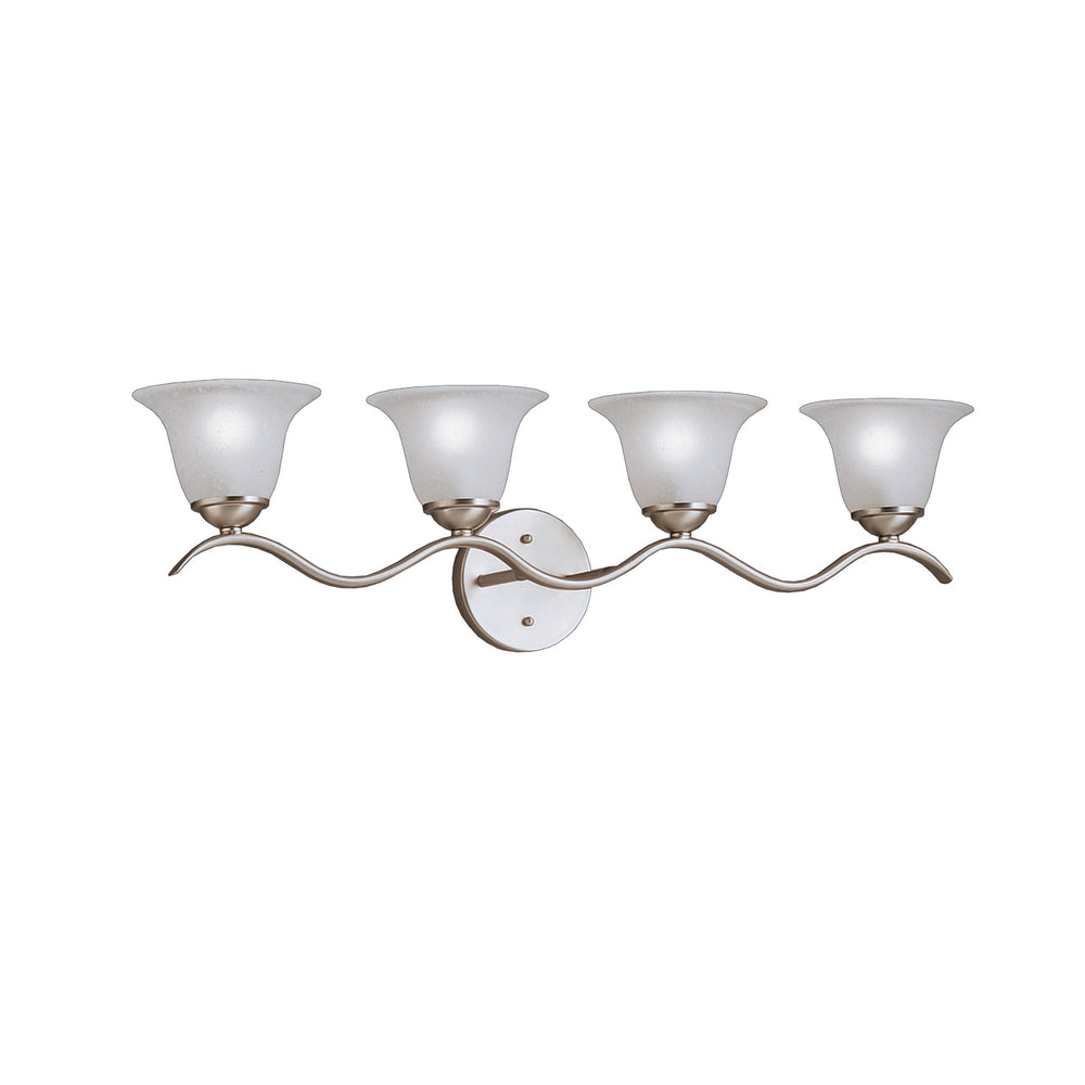 Kichler Canada - Four Light Bath - Dover - Brushed Nickel- Union Lighting Luminaires Decor