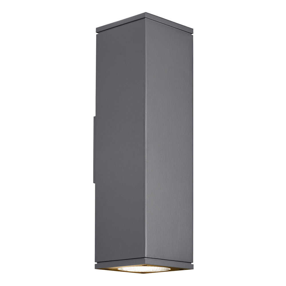 Visual Comfort Modern - LED Outdoor Wall Lantern - Tegel - Charcoal- Union Lighting Luminaires Decor