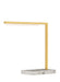 Visual Comfort Modern - LED Table Lamp - Klee - Natural Brass/White Marble- Union Lighting Luminaires Decor