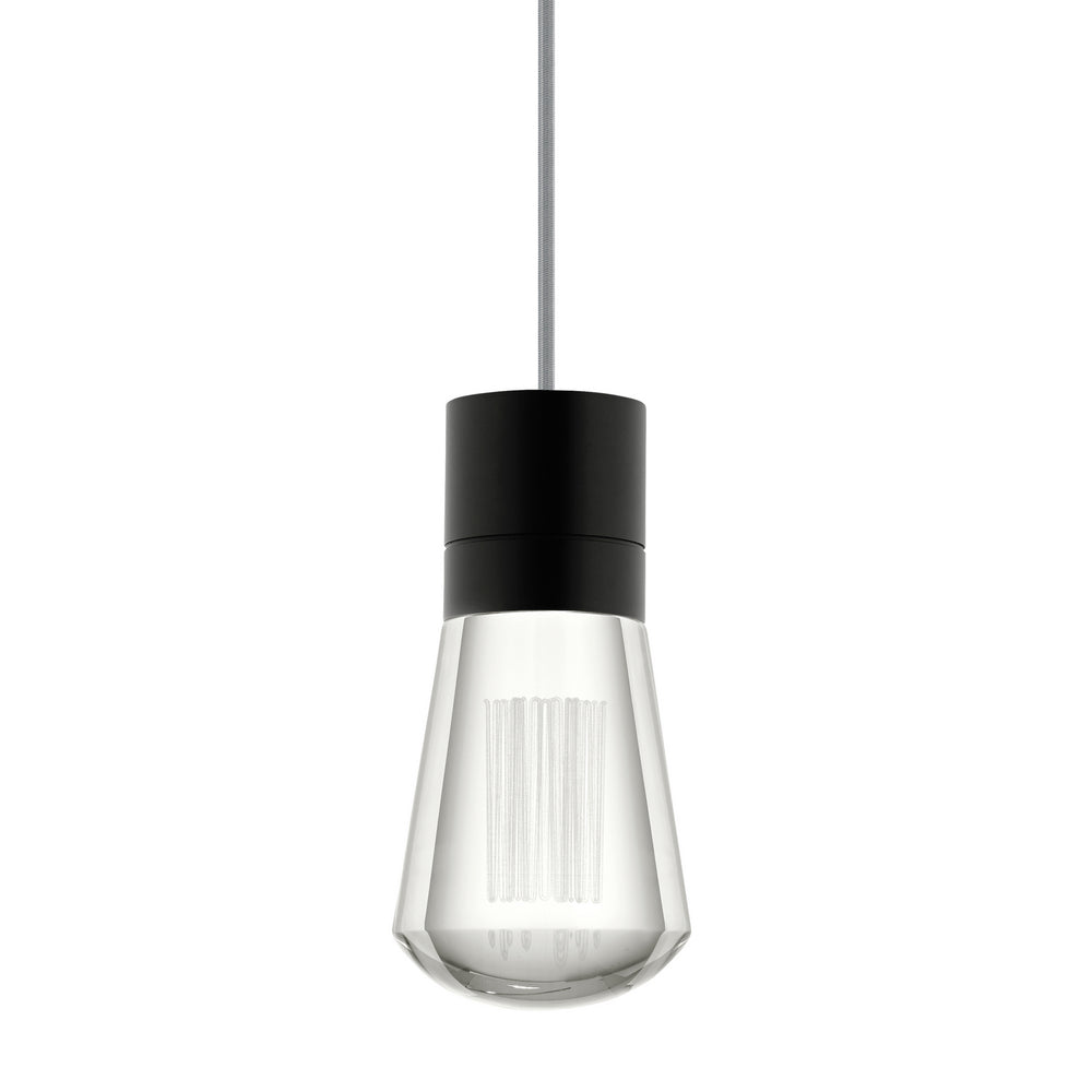Visual Comfort Modern - LED Pendant - Alva - Black- Union Lighting Luminaires Decor