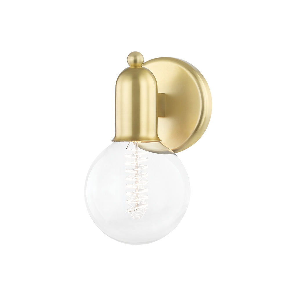 Mitzi Canada - One Light Bath and Vanity - Bryce - Aged Brass- Union Lighting Luminaires Decor