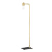 Mitzi - LED Floor Lamp - Lola - Aged Brass- Union Lighting Luminaires Decor