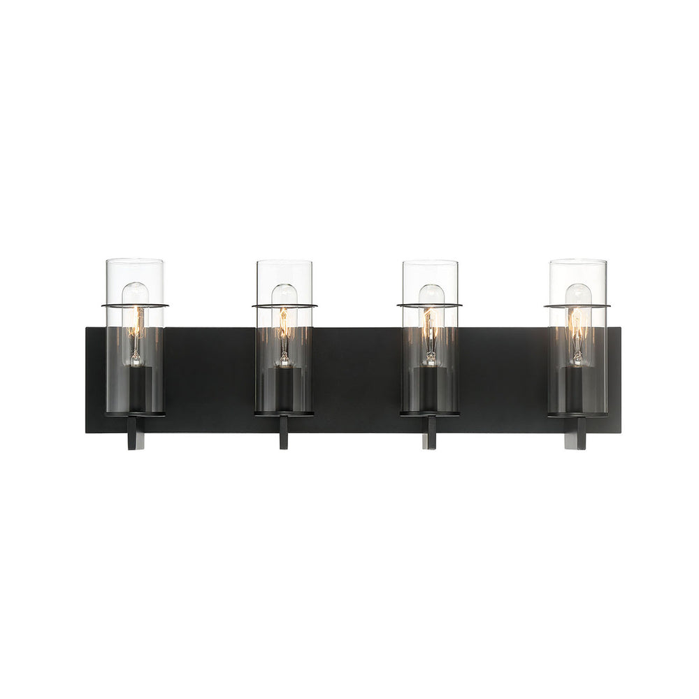 Eurofase Canada - PISTA-VAN-4LT-BK-CL - PISTA - Black- Union Lighting Luminaires Decor