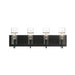 Eurofase Canada - PISTA-VAN-4LT-BK-CL - PISTA - Black- Union Lighting Luminaires Decor