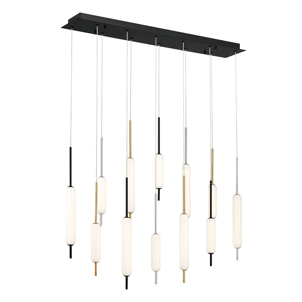 Eurofase Canada - CUMBERLAND-CHD-12LT-40IN-MX-WH - CUMBERLAND - Mix- Union Lighting Luminaires Decor