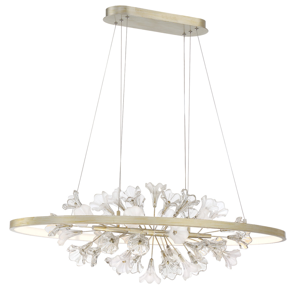 Eurofase Canada - LED Chandelier - Clayton - Silver With Brushed Gold- Union Lighting Luminaires Decor