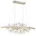 Eurofase Canada - LED Chandelier - Clayton - Silver With Brushed Gold- Union Lighting Luminaires Decor