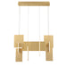 Eurofase Canada - COBURG-CHD-33IN-GD - COBURG - Gold- Union Lighting Luminaires Decor