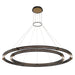 Eurofase Canada - LED Chandelier - Admiral - Matte Black/Gold- Union Lighting Luminaires Decor