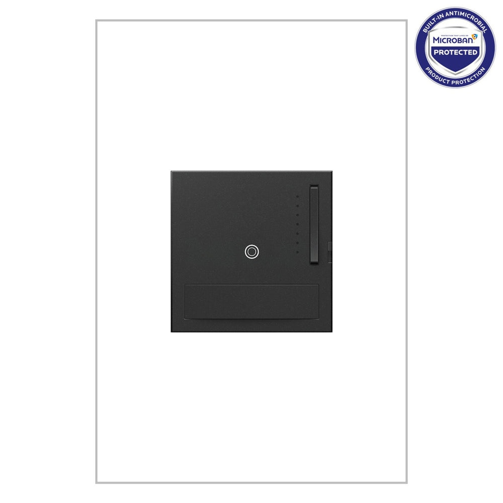 Legrand Canada - 700W Incandescent/Halogen Motion Sensor Dimmer with Microban - Adorne - Graphite- Union Lighting Luminaires Decor