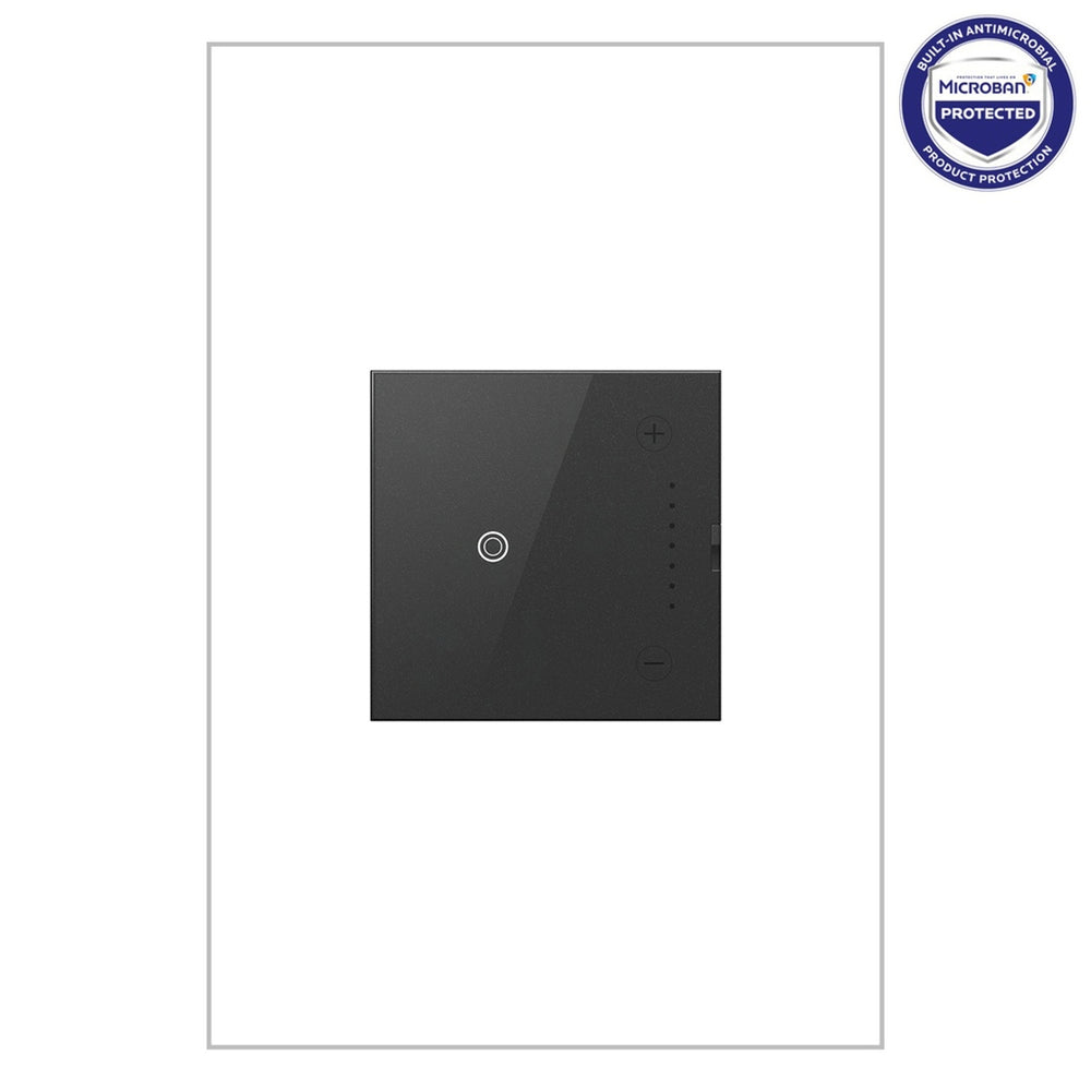 Legrand Canada - 0-10V Touch Dimmer with Microban - Adorne - Graphite- Union Lighting Luminaires Decor