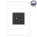 Legrand Canada - 0-10V sofTap Dimmer with Microban - Adorne - Graphite- Union Lighting Luminaires Decor