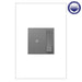 Legrand Canada - 0-10V sofTap Dimmer with Microban - Adorne - Magnesium- Union Lighting Luminaires Decor