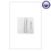 Legrand Canada - Whisper Tru-Universal Dimmer with Microban - Adorne - White- Union Lighting Luminaires Decor