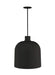 Visual Comfort Modern - LED Pendant - Foundry - Nightshade Black- Union Lighting Luminaires Decor
