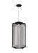 Visual Comfort Modern - LED Pendant - Kai - Nightshade Black- Union Lighting Luminaires Decor