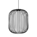 Visual Comfort Modern - LED Pendant - Kai - Nightshade Black- Union Lighting Luminaires Decor